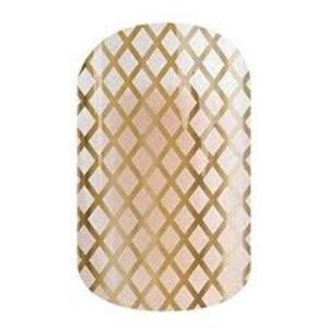 Jamberry - Gold Fishnet